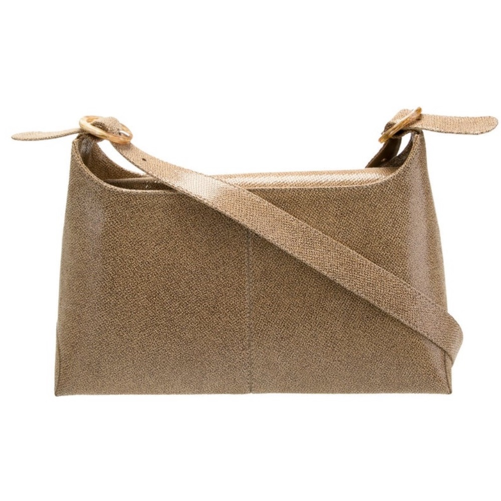 Stuart Weitzman Suede Tan Shoulder Bag